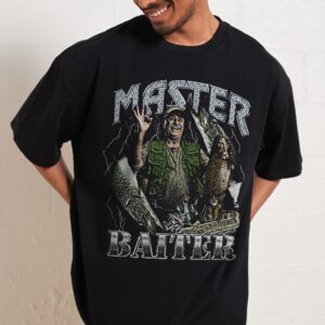 Baiter Oversized 90s Graphic T-Shirt Threadheads Unisex Heavyweight Combed Cotton Tee