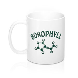 Borophyll Coffee Mug - White Ceramic Durable Mug for Coffee Tea Hot Chocolate