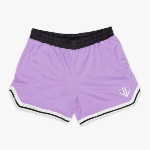 Court Shorts - Lavender Mesh Gym Streetball Shorts