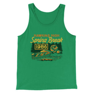 Hawkins Spring Break 1986 Men/Unisex Tank Top - Stranger Things Graphic Tee