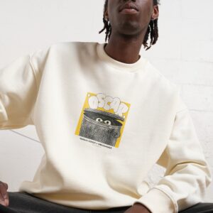 Oscar Home Sesame Street Unisex Graphic Sweatshirt 340gsm Cotton Poly Blend