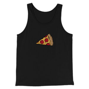 Pizza Slice Couple's Unisex Tank Top - Modern Fit Combed Cotton
