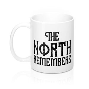 The North Remembers Coffee Mug - Winterfell Game of Thrones Ceramic Mug