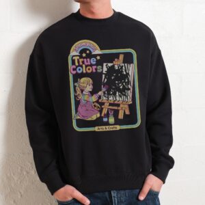 True Colors Unisex Premium Cotton Blend Graphic Sweatshirt by Steven Rhodes