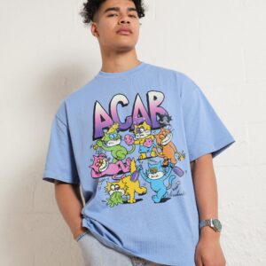 ACAB Oversized Graphic Tee Unisex 100% Combed Cotton Heavyweight 275gsm