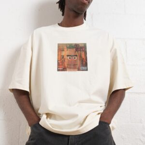 Bertmatic Oversized Sesame Street Graphic Tee Unisex 90s Boxy Fit 100% Combed Cotton