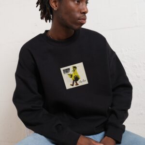 Big Bird Underground Unisex Sweatshirt - Sesame Street Official Collab 340gsm Cotton-Poly Blend