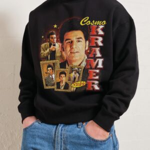 Cosmo Kramer Seinfeld Unisex Sweatshirt - 340gsm Cotton Poly Blend