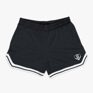 Court Shorts - Black Mesh Gym Streetball Shorts