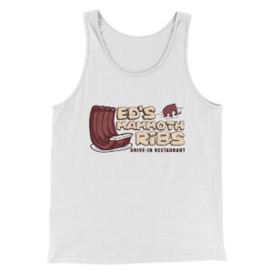 Ed's Mammoth Ribs Men/Unisex Tank Top - Modern Fit Combed Cotton