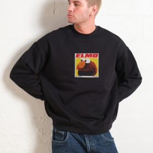 Elmo's Greatest Hits Unisex Sweatshirt - Official Sesame Street Cotton Blend Graphic