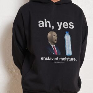 Enslaved Moisture Unisex Graphic Hoodie - 90s Boxy Fit, 340gsm Cotton-Poly Blend