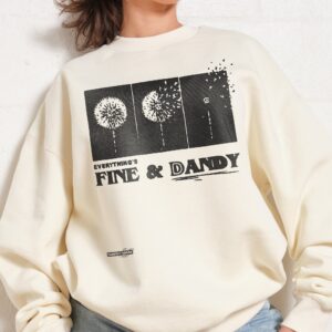 Fine & Dandy Unisex Graphic Sweatshirt 340gsm Cotton Poly Blend