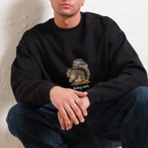 Going Nuts Unisex Graphic Sweatshirt - Threadheads 340gsm Cotton-Poly Blend