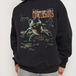 Jumping To Conclusions Unisex Graphic Sweatshirt - 80% Cotton 340gsm