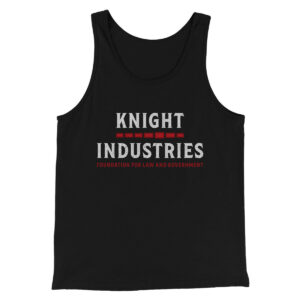 Knight Industries Men/Unisex Tank Top - Modern Fit Combed Ring-Spun Cotton