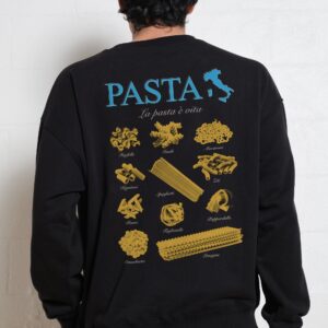 Pasta Is Life Unisex Graphic Sweatshirt - Premium Cotton Poly Blend 340gsm