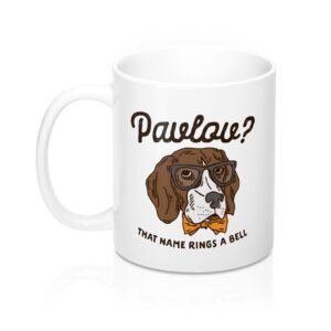 Pavlov's Dog Coffee Mug - Classic White Ceramic 11oz