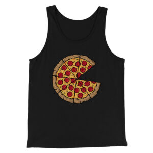Pizza Slice Couple's Unisex Tank Top - Modern Fit Combed Cotton