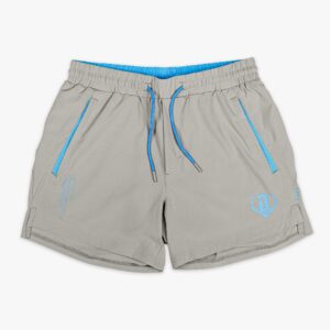 Pro Series Shorts V2 Gray Light Blue Baseball Athletic Shorts