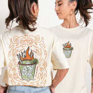 Spicy Marg Oversized Graphic Tee Threadheads 90s Boxy Fit Unisex 100% Combed Cotton