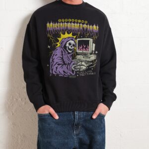 Spreading Misinformation Unisex Graphic Sweatshirt - Threadheads 80% Cotton Blend 340gsm