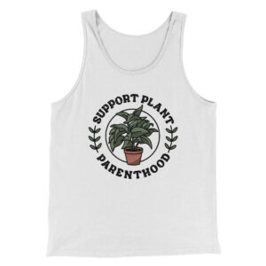Support Plant Parenthood Men/Unisex Tank Top - Modern Fit Combed Cotton