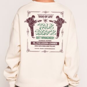 Talk Smack Unisex Graphic Sweatshirt - Premium 340gsm Cotton Poly Blend