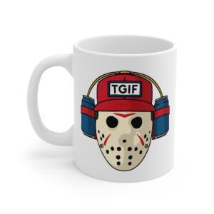 TGIF Jason Coffee Mug - White Ceramic 11oz Durable Sublimation Print