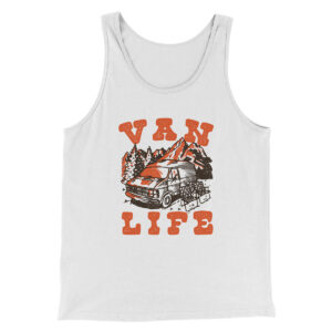 Van Life Men/Unisex Tank Top - Modern Fit Combed Ring-Spun Cotton