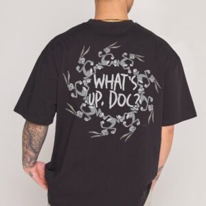 What's up, Doc? Looney Tunes Oversized Graphic Tee - Unisex 100% Combed Cotton