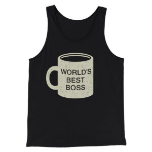World's Best Boss Unisex Tank Top - Combed Ring-Spun Cotton Modern Fit